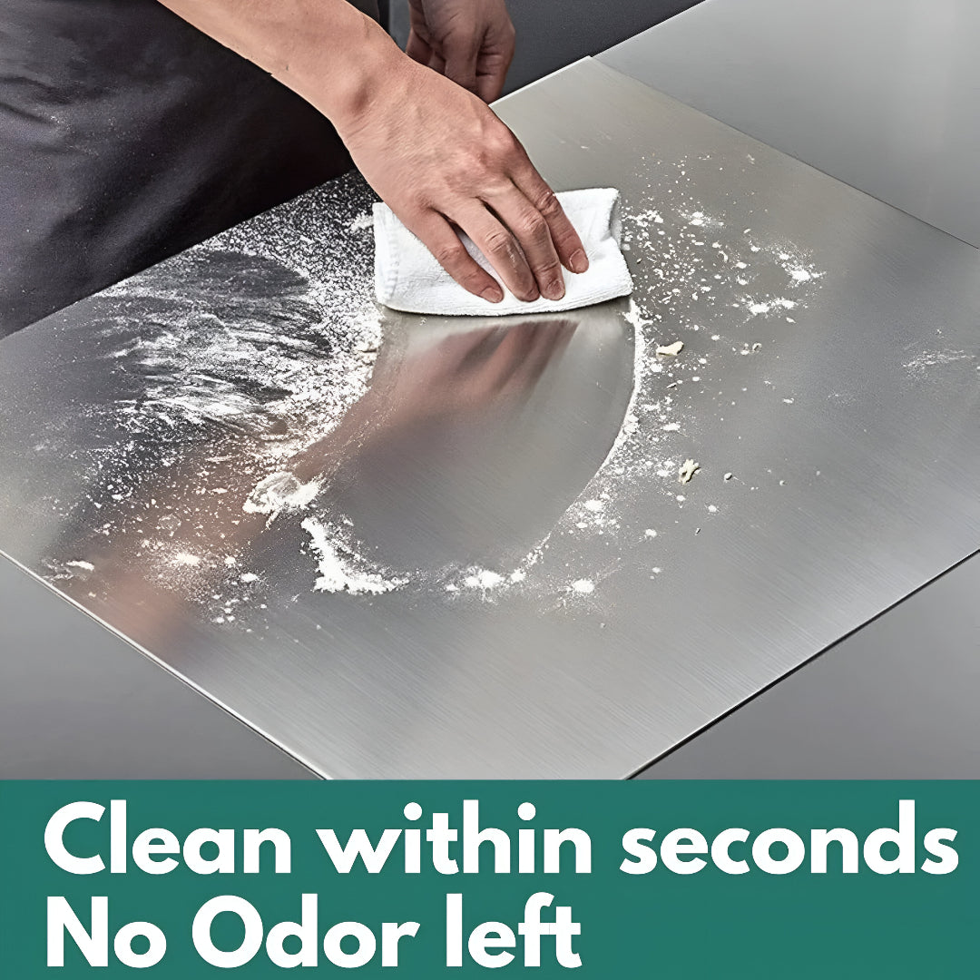 ChefChop™ Stainless Steel Chopping Board (35x31cm)