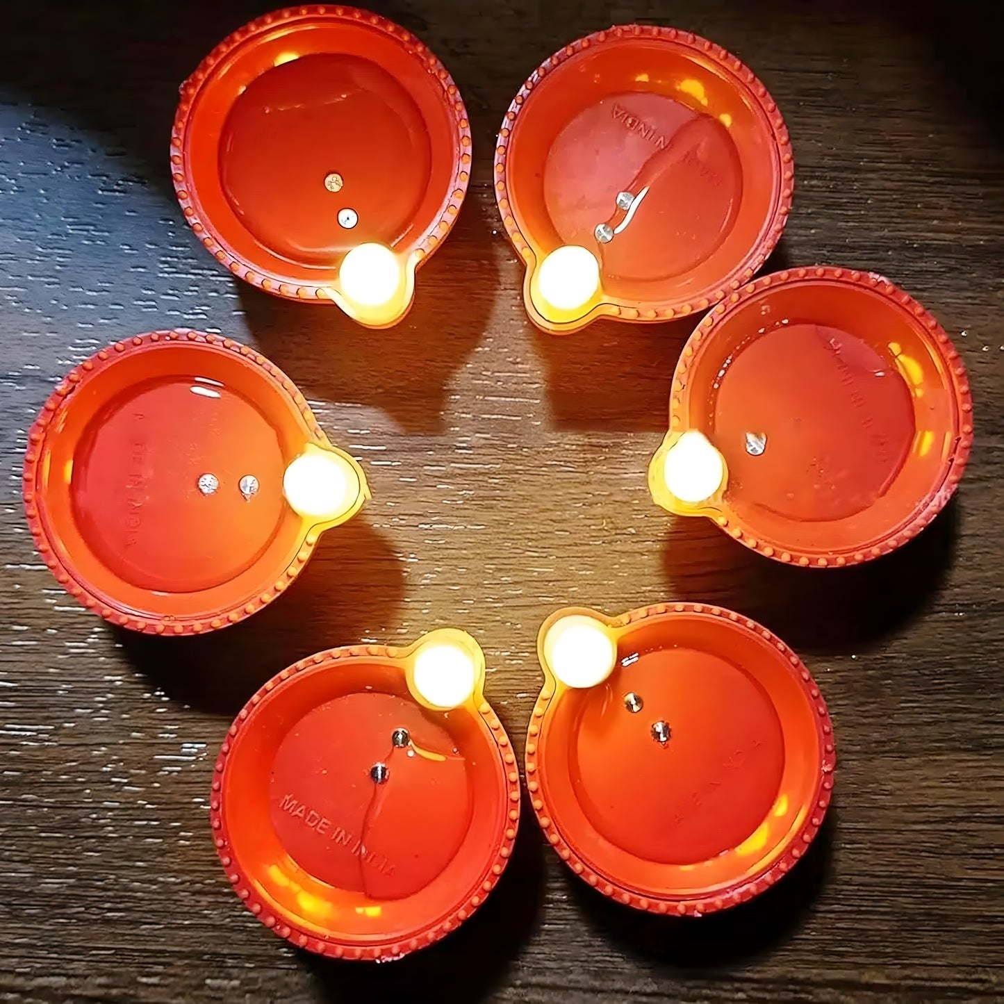 LED Light Water Sensor Diyas Plastic with, Ambient Lights