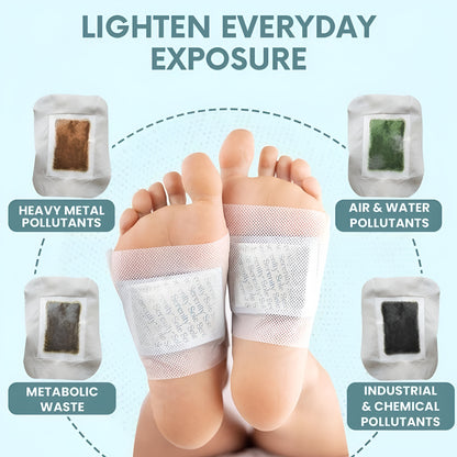 DetoxiZen Deep Cleansing Detox Foot Pads - Buy 1 Get 1 Free