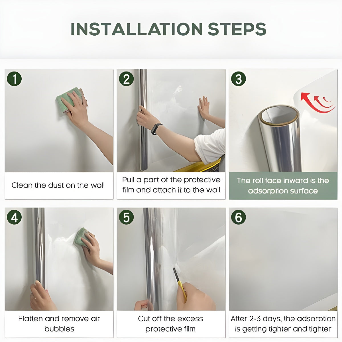 Transparanto™ Wall Protection Film – Self Adhesive, Easy Clean (Buy 1 Get 1 Free)