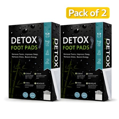 DetoxiZen Deep Cleansing Detox Foot Pads - Buy 1 Get 1 Free