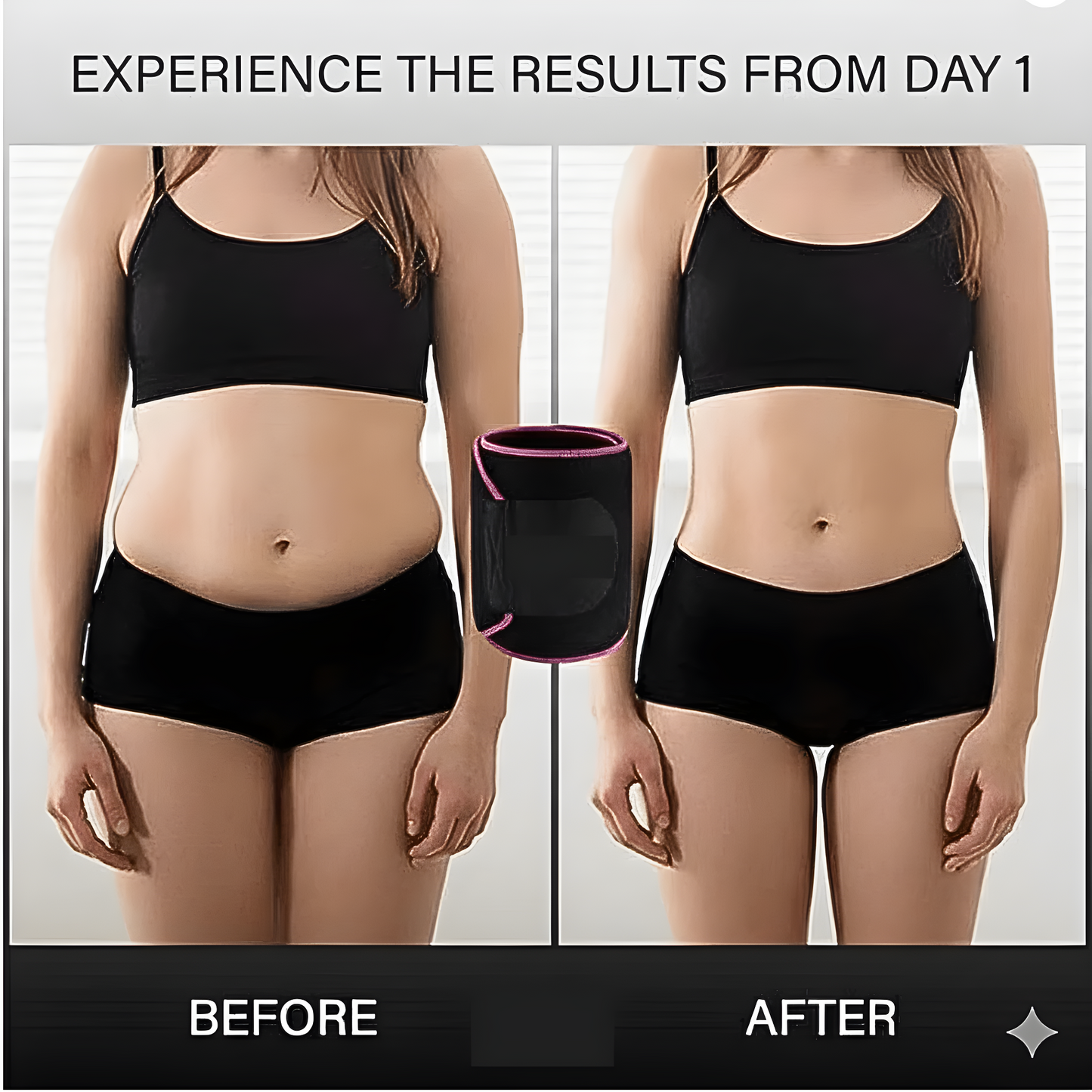 Adjustable Waist Trimmer Belt