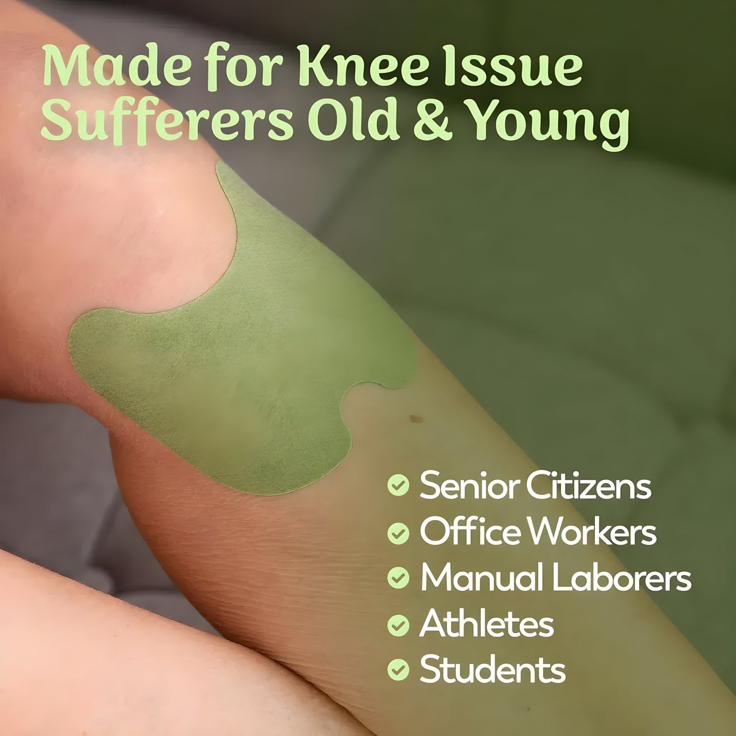 FlexiKnee™ – Herbal Knee Pain Relief Patch