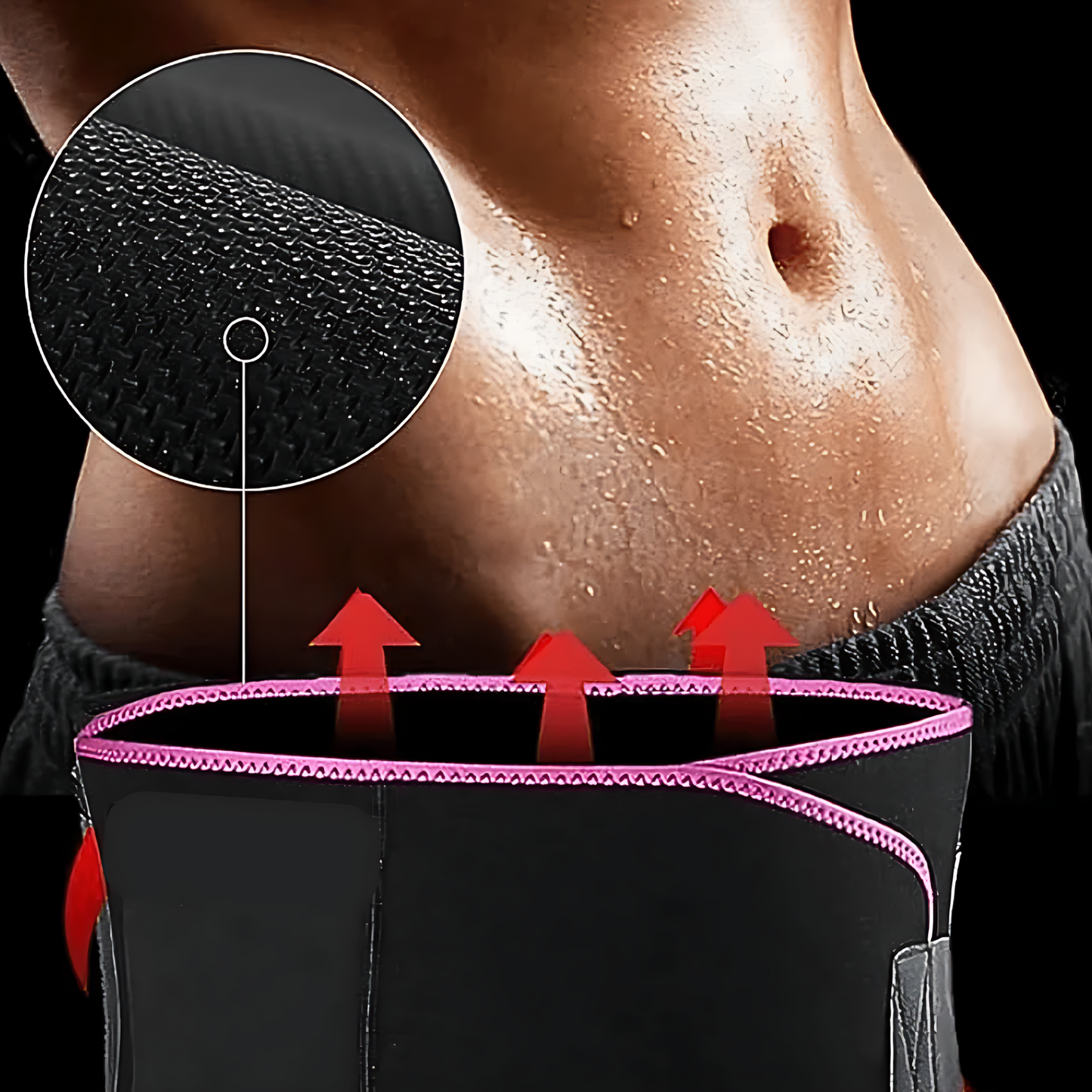 Adjustable Waist Trimmer Belt